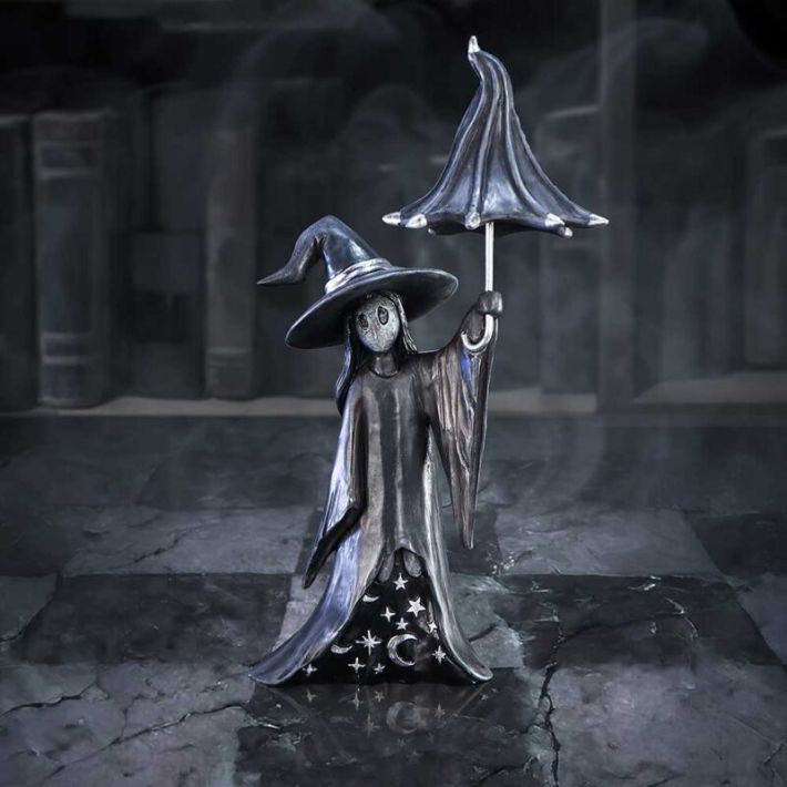 #311N Little Souls Twinkle Witch with Umbrella Figurine