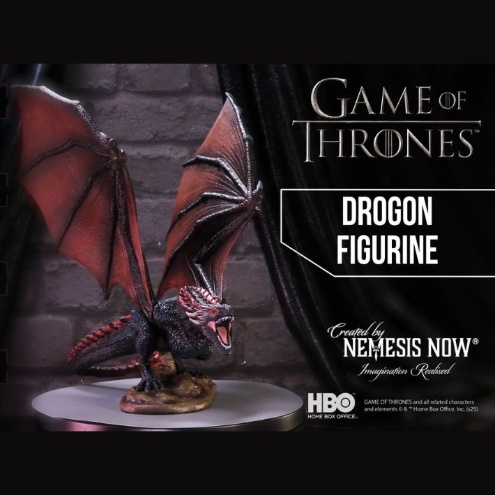 #316N Game of Thrones Drogon Large Dragon Figurine