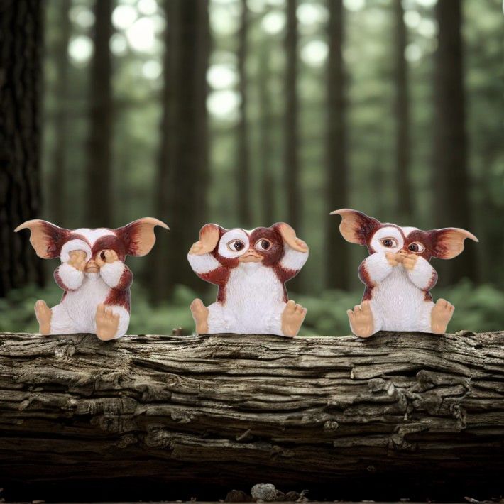 #319N Gremlinns Three Wise Gizmo Collectible Figurine Set