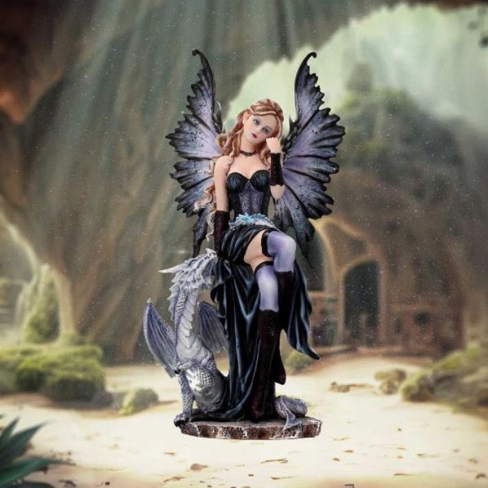 #325N Adriana Gothic Dragon Companion Fairy