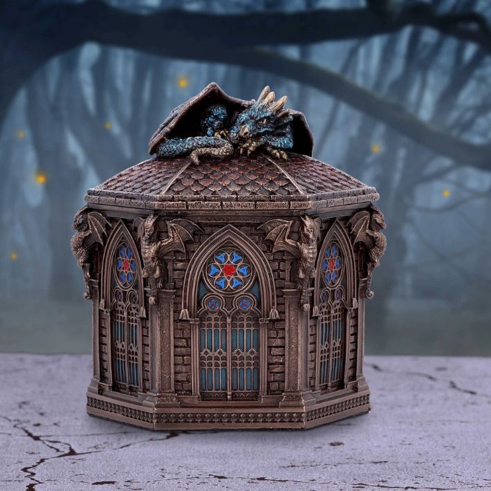 #329N Citadel Protector Bronze Dragon Box