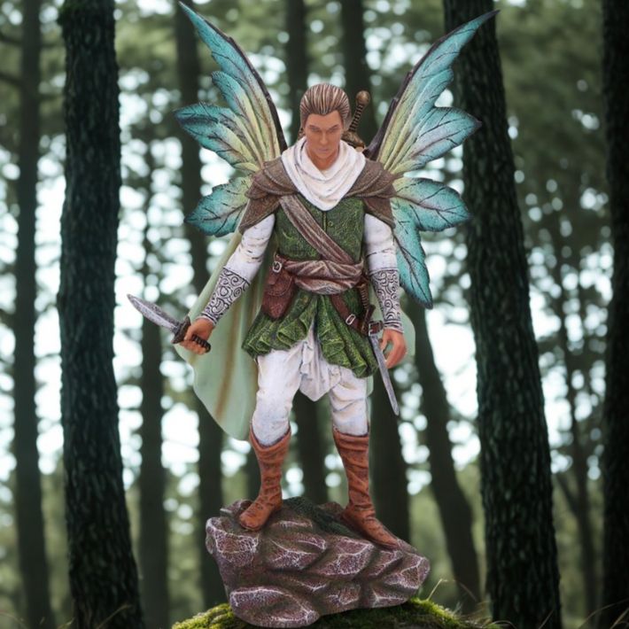 #334N Caspian – Enchanting Forest Fairy with Majestic Wings