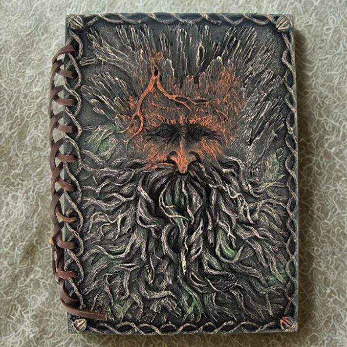 Tree Beard Notebook Green Man Tree Spirit Journal