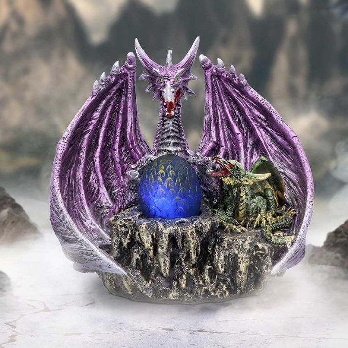 #359N The Arrival Dragon Figurine