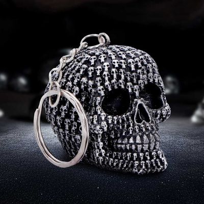 Crania Skull Keyring