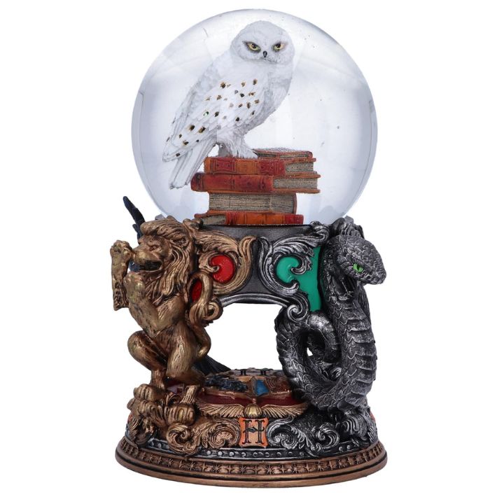 #147N Harry Potter Hedwig Snow Globe 7.3&quot;