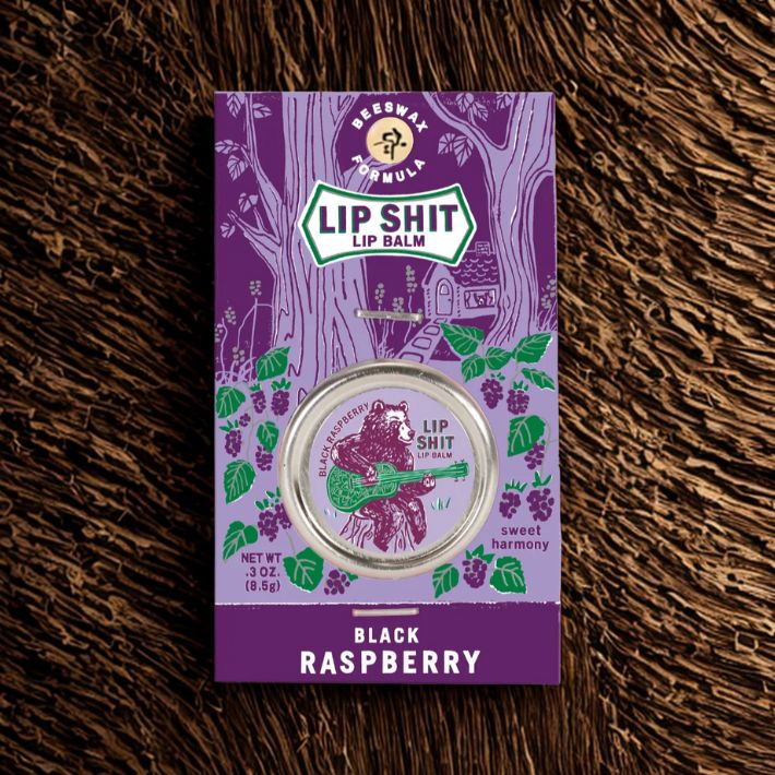 Black Raspberry Lip Shit Lip Balm