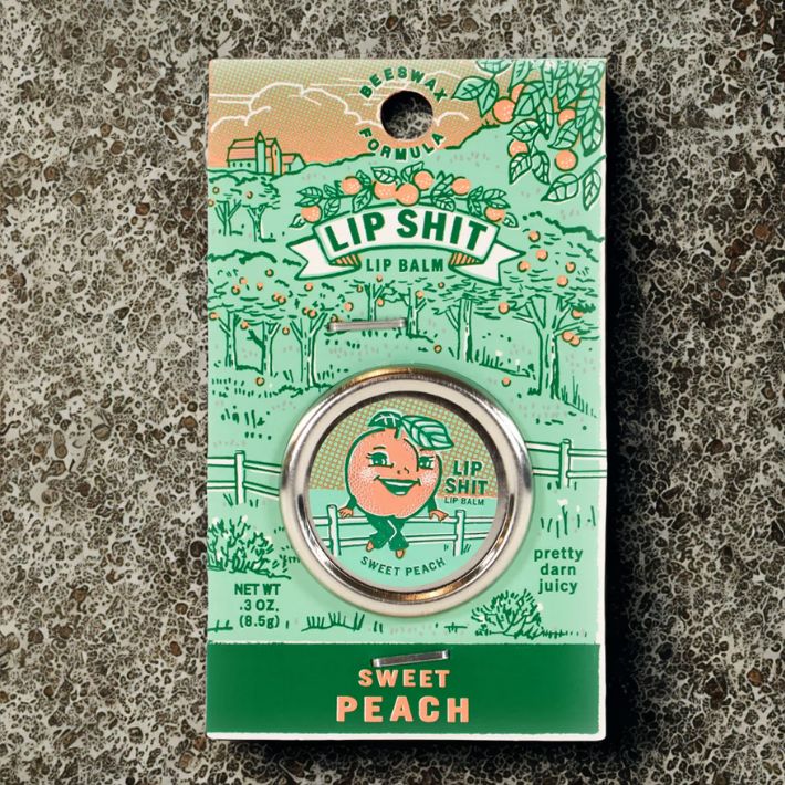 Sweet Peach Lip Shit Lip Balm