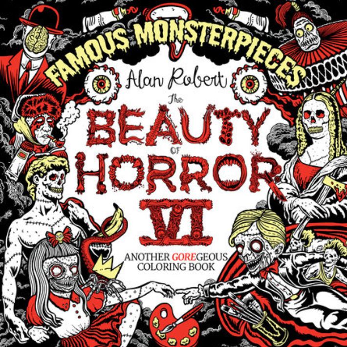 The Beauty Of Horror 6: Coloring Book