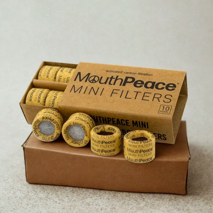 MouthPeace Mini Filter Refill 10 Pack Mouth Peace