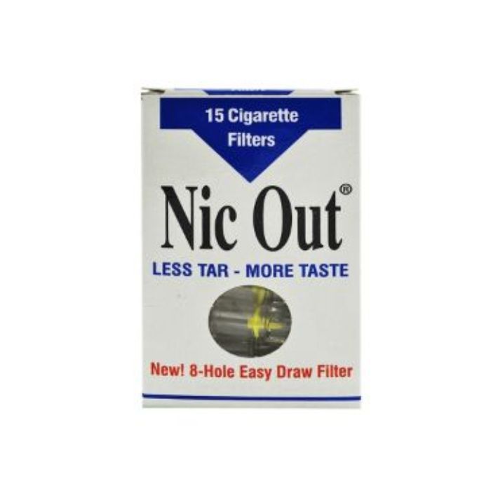 Nic Out 15 Pack Tar Filters