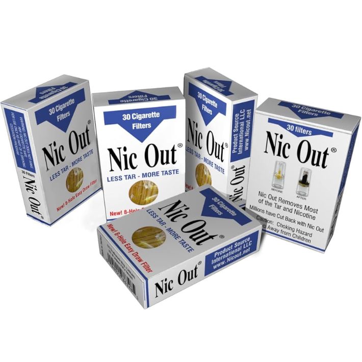 Nic Out 30 Pack Tar Filters