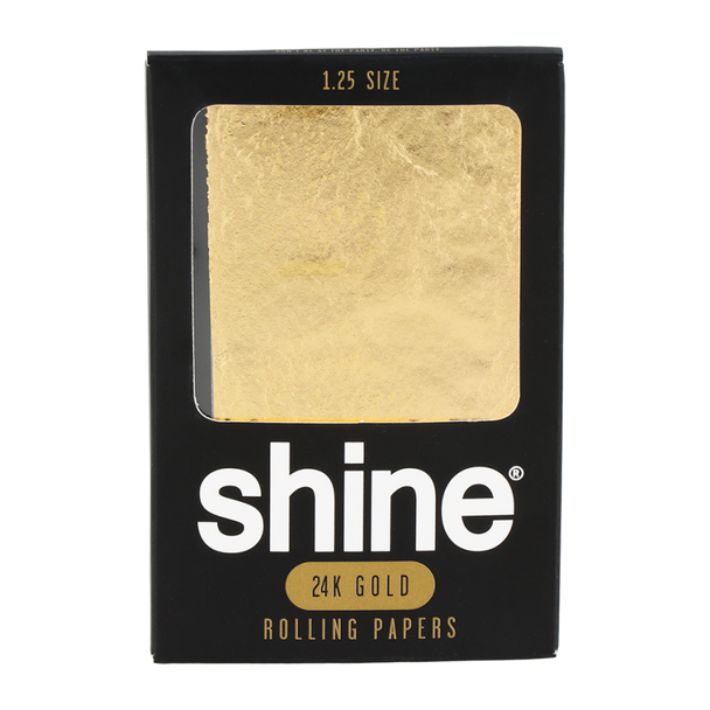 12 Sheet Pack Shine 24k Gold Papers