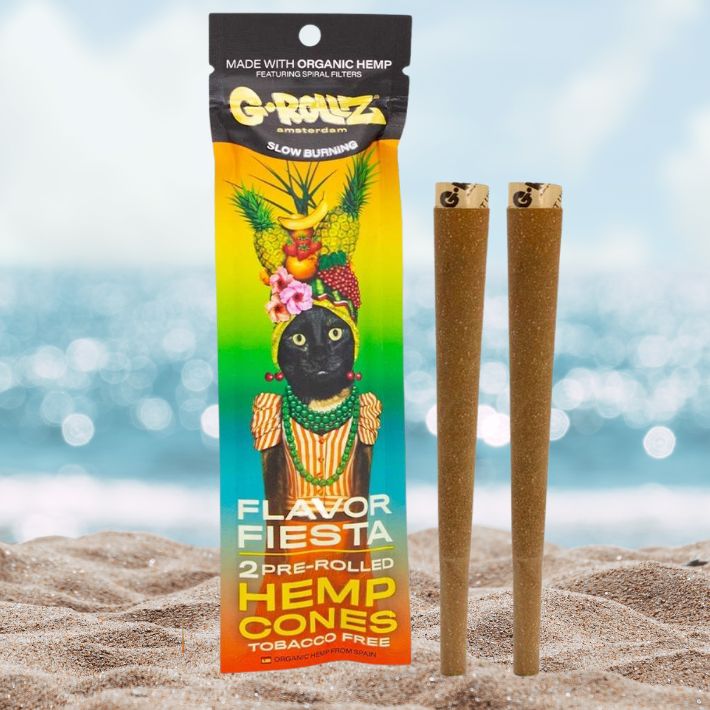 G-Rollz Flavor Fiesta Conical Hemp Cones 2 Pack
