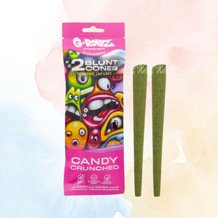 G-Rollz Candy Crunched Terp-infused Pre-Roll Cones