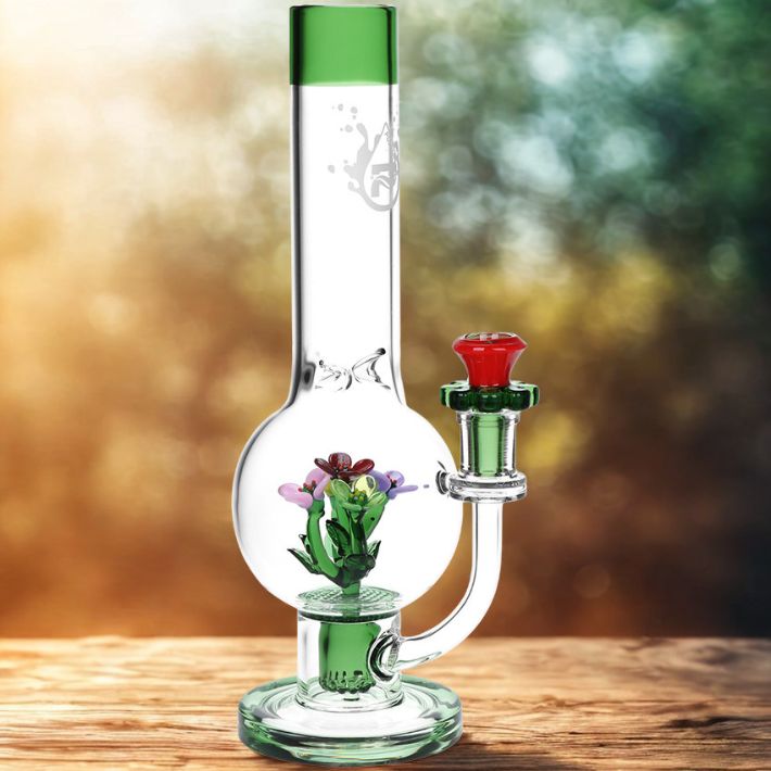 Pulsar Chill Flowerz Glass Water Pipe 12" 14mm