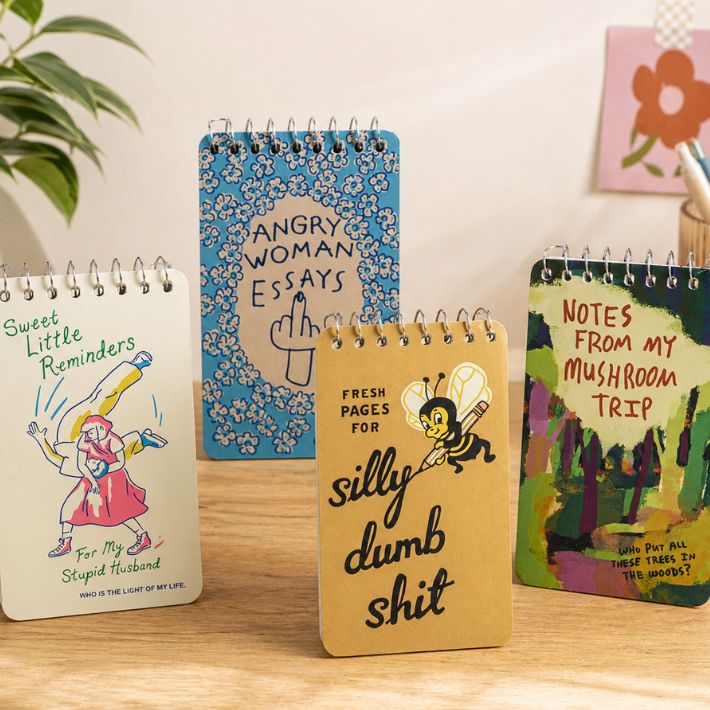 Blue Q Spiral Note Book