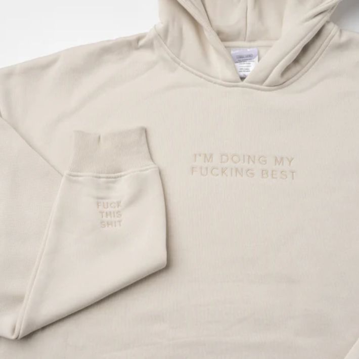 Classy Card Hoodies - Doing My Best