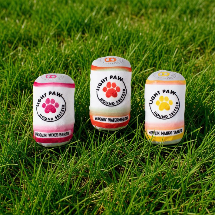 3 Set Light Paw Cans Dog Toy