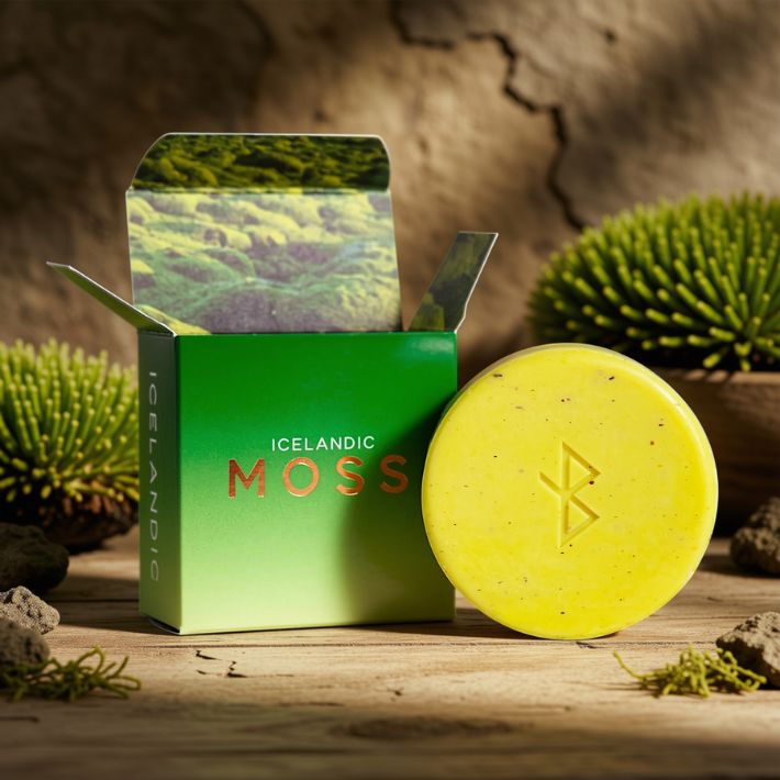 Hallo Iceland Moss Bar Soap