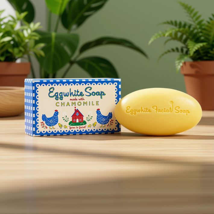 Eggwhite &amp; Chamomile Soap Bar