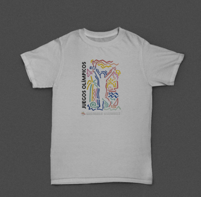 Camisa T-shirt | Blanca Estampada Full Color