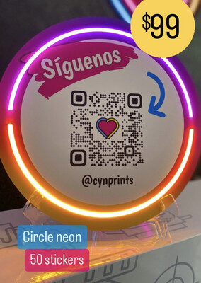 Circle neon