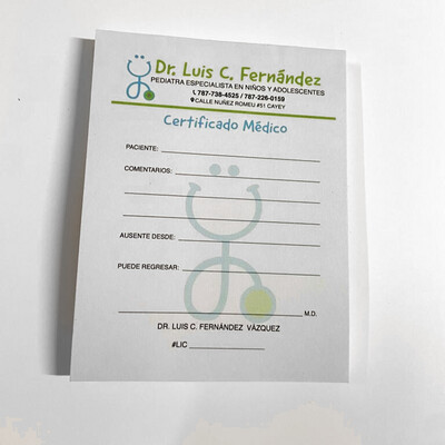 Notepads 4.25"x5.5"