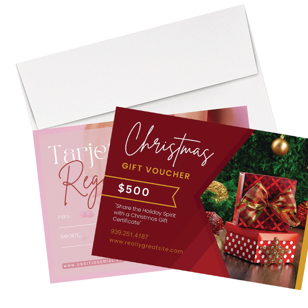 Certificados de regalo