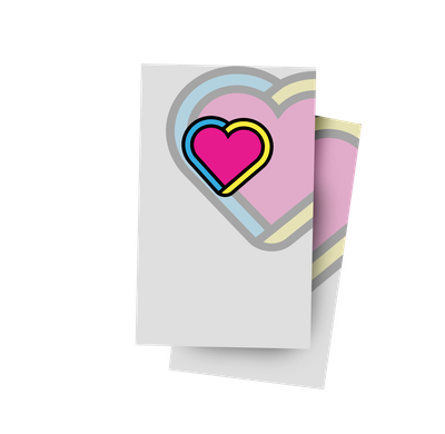 Tarjetas recordatorio 2.5"x4"