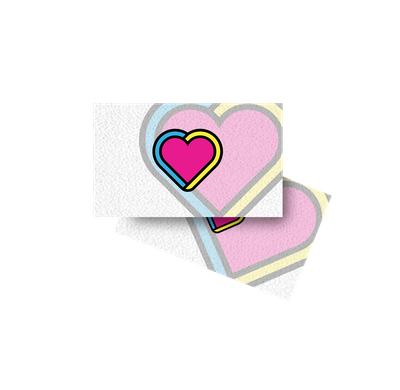 Tarjetas de presentación texturizado