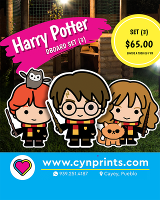 Dboard harry potter set / figuras temporada