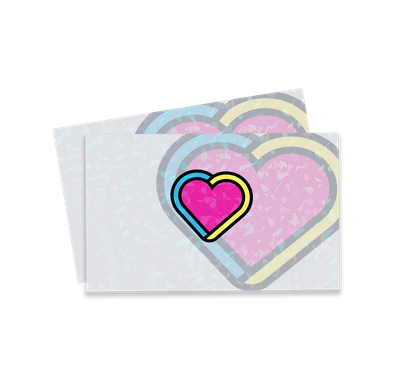 Tarjetas de presentación laminado holografico