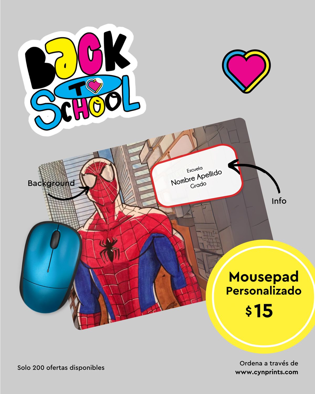 Mousepad personalizado