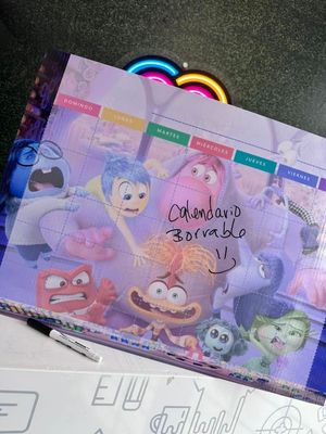 Calendario Borrable cliente envia arte listo
