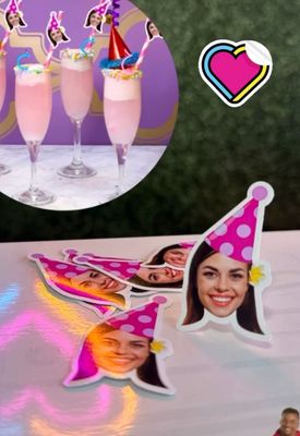 stickers gorrito