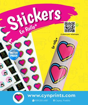 Stickers waterproof