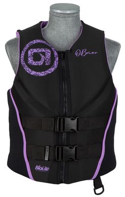 Women's Traditional Neoprene Vest - Purple