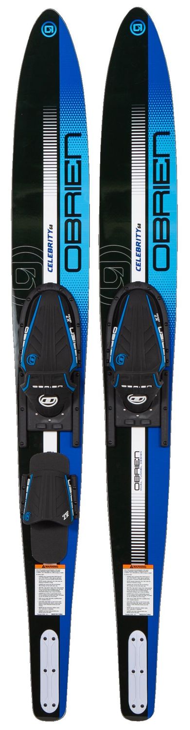 Celebrity 68" Combo Waterskis Blue