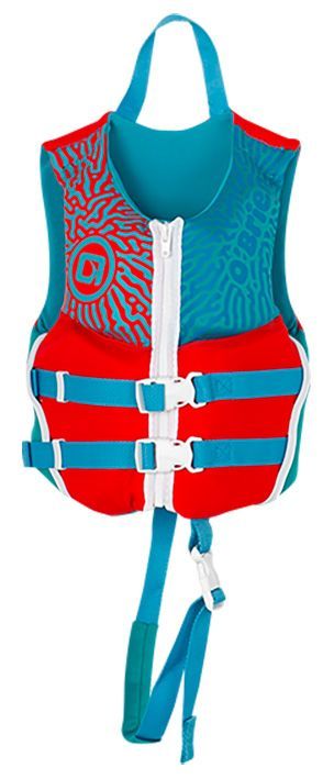 Child Traditional Neoprene Vest Red/Blue