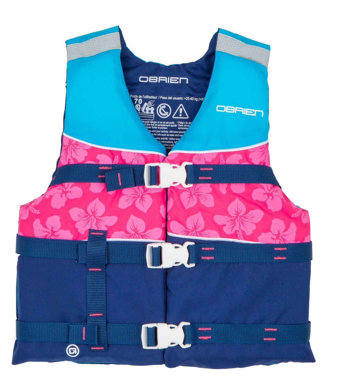 Youth Nylon Vest Pink Youth Nylon Vest Pink