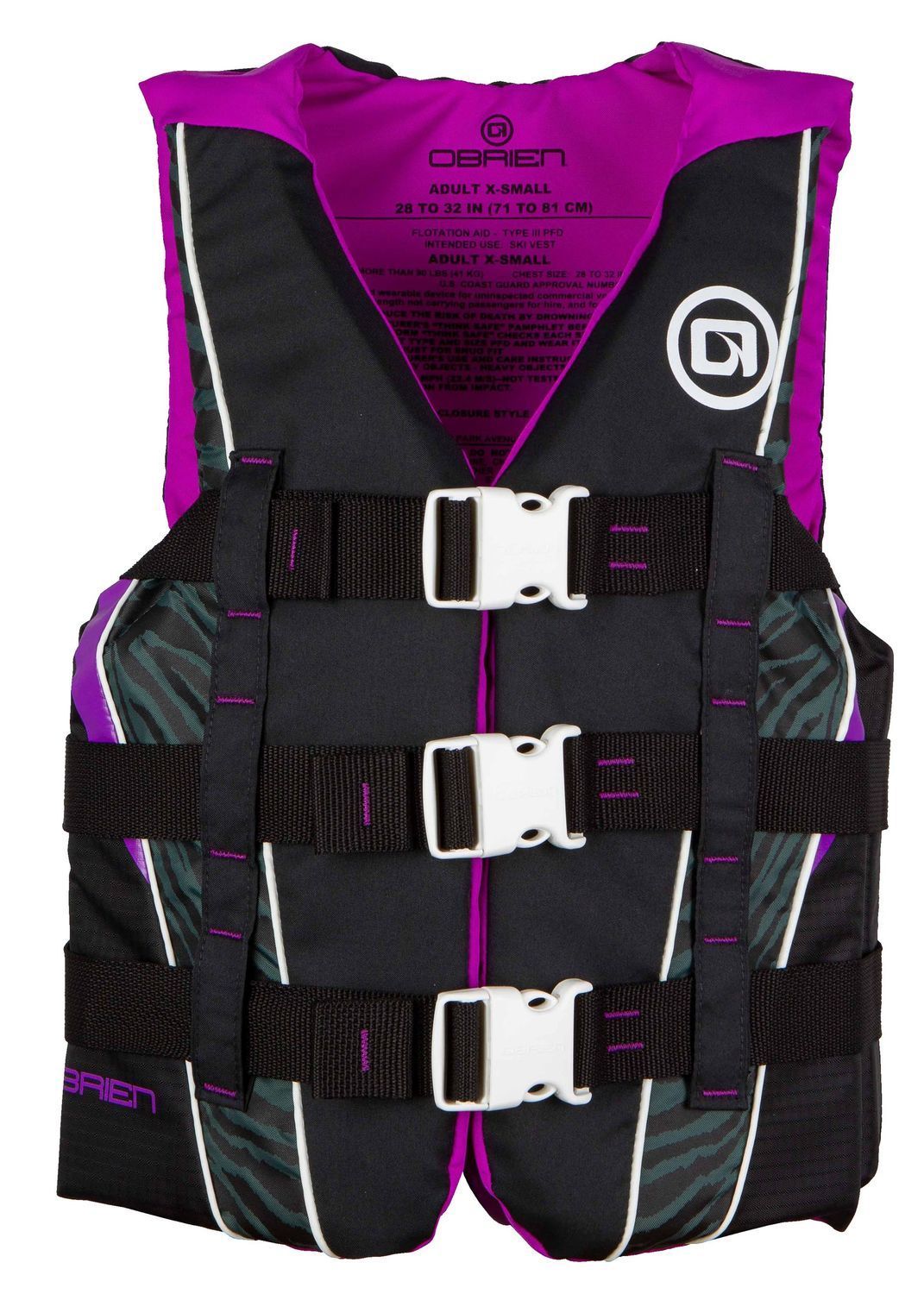 Teen Nylon Vest Purple Teen Nylon Vest Purple