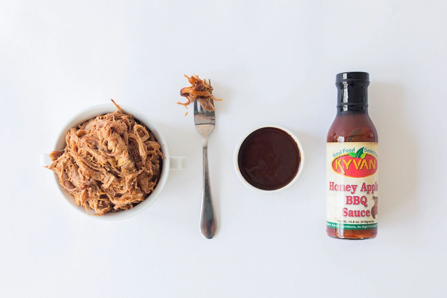KYVAN Honey Apple BBQ Sauce- 2 Pack