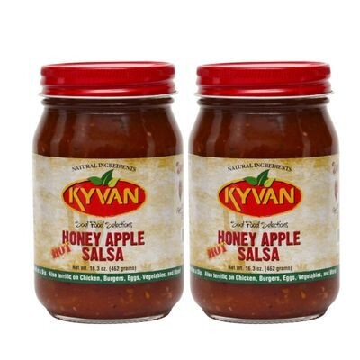 KYVAN Hot Honey Apple Salsa - 2 Pack