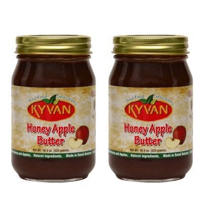 KYVAN Honey Apple Butter - 2 Pack