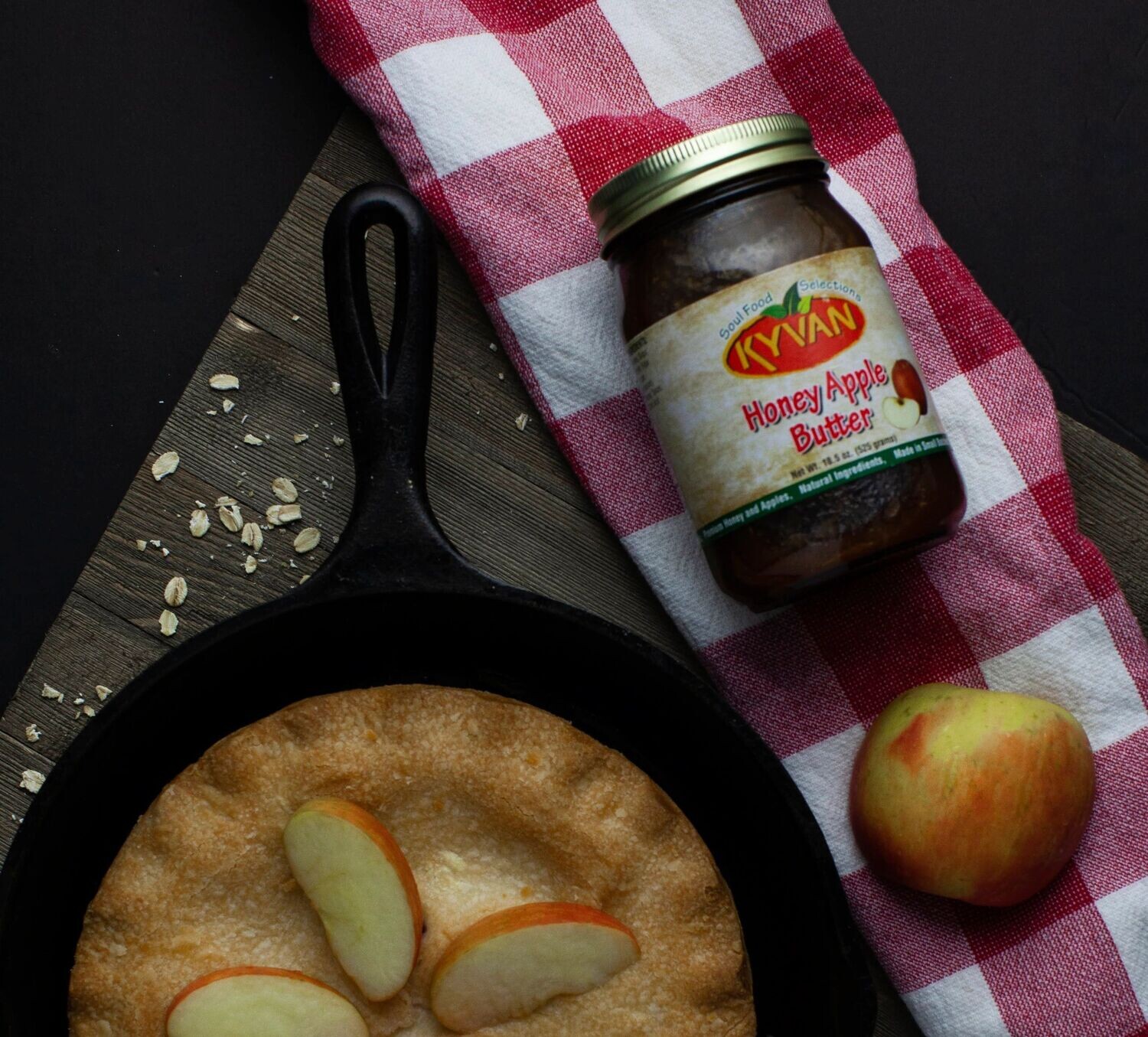 KYVAN Honey Apple Butter, 18.5 oz