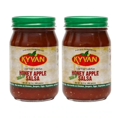 KYVAN Mild Honey Apple Salsa - 2 Pack
