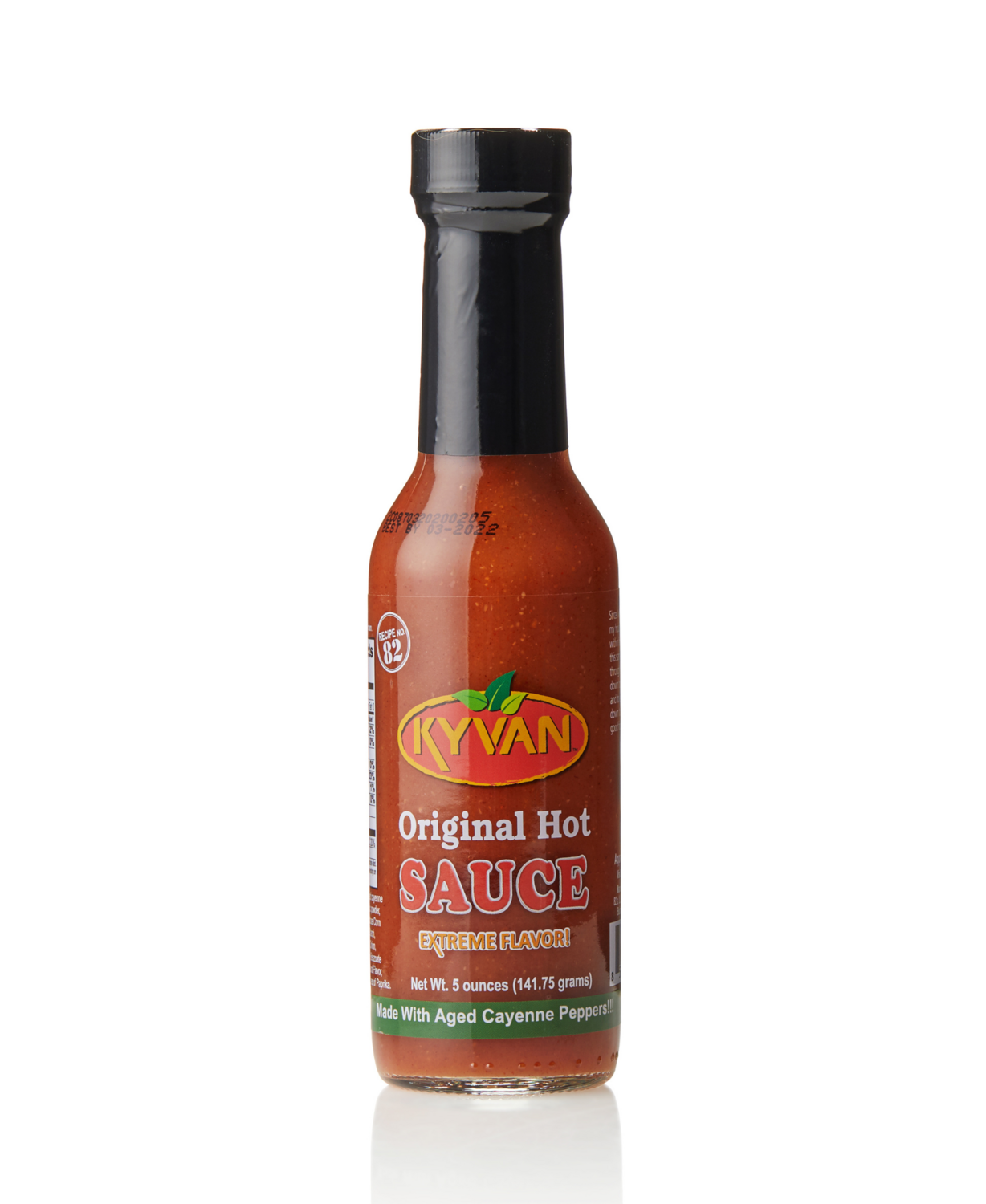 KYVAN Original Hot Sauce, 5 oz