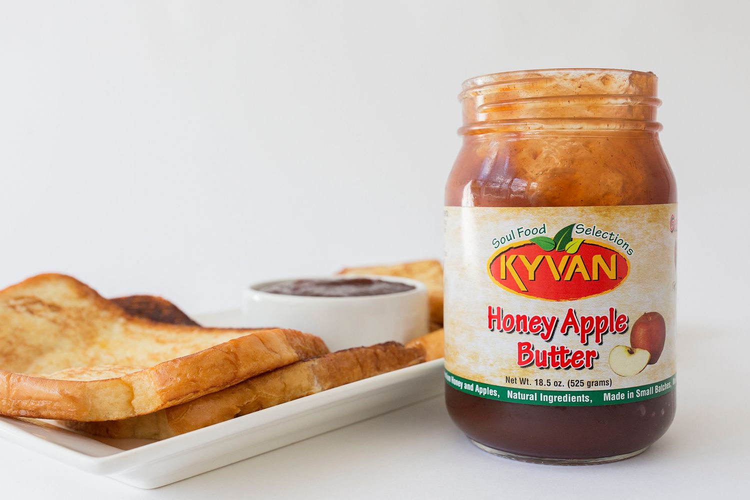 KYVAN Honey Apple Butter, 18.5 oz