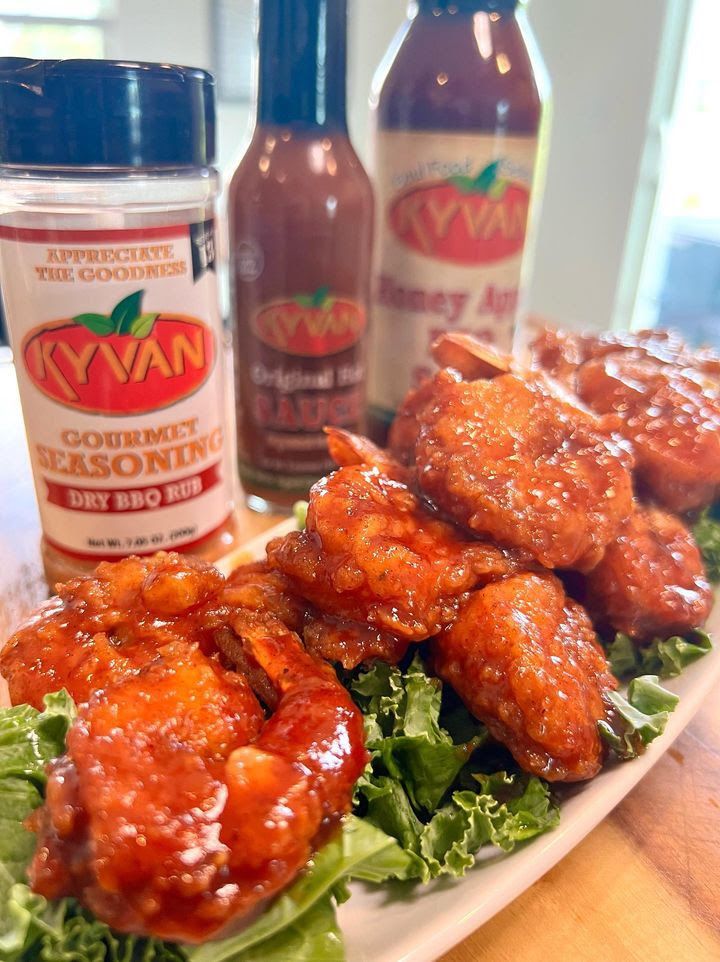 KYVAN Honey Apple BBQ Sauce- 2 Pack